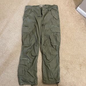 Abercrombie & Fitch Green Cargo Pants